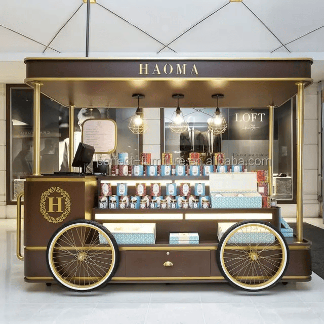 Ice Cream Cart With Freezer