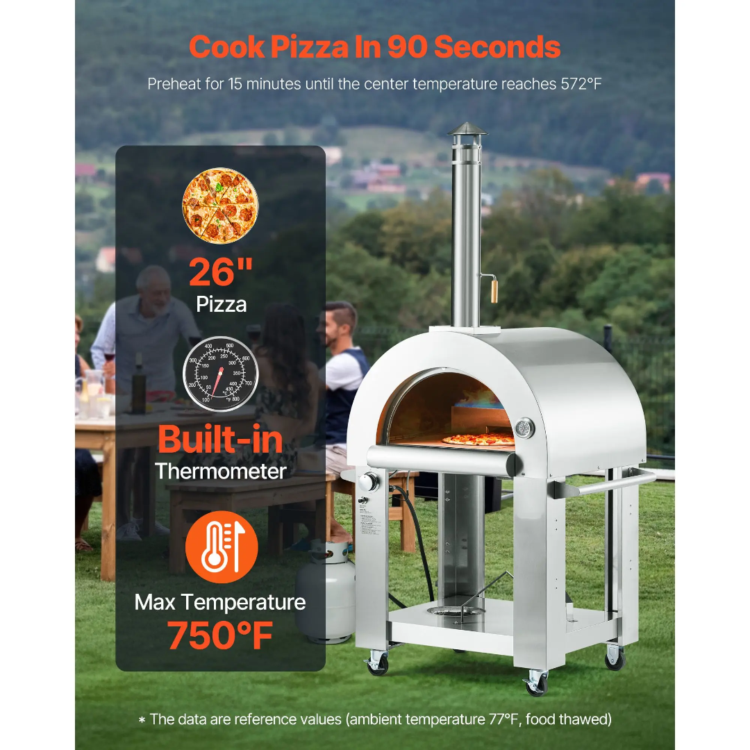 Pizza Oven 304 Stainless Steel US