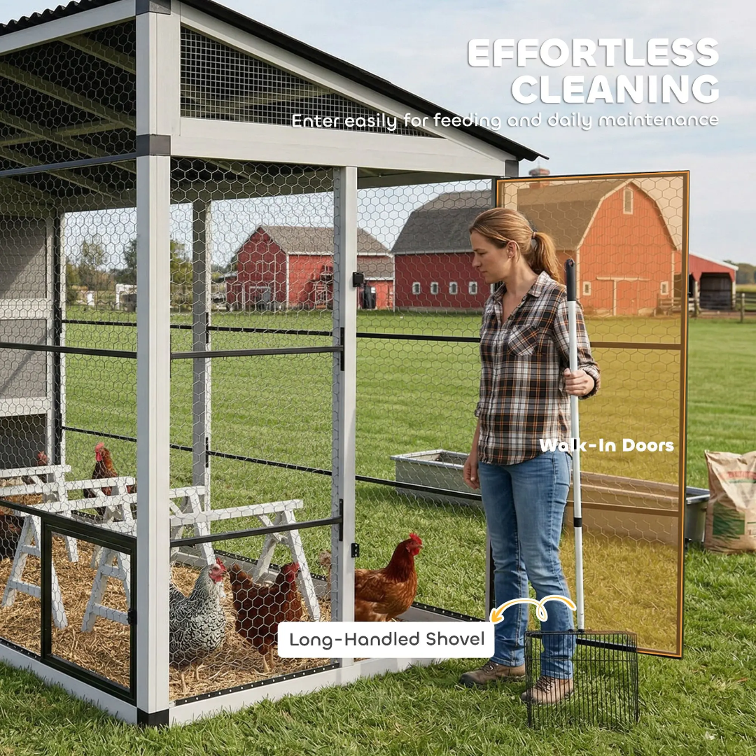 87.4 Inch Chicken Coup US