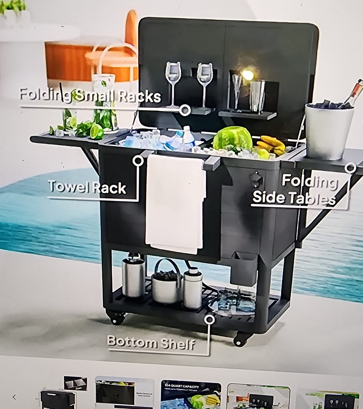 Portable Party & BBQ Ice Chest US