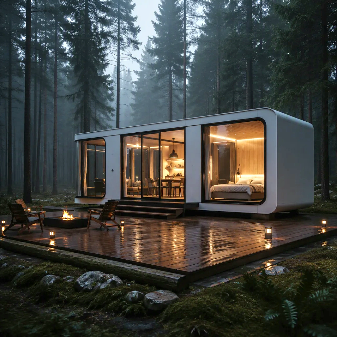 Apple Tiny Homes Modular & Stackable Side By Side
