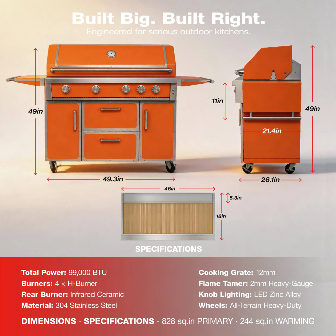 Luxury Outdoor Barbecue Grill US