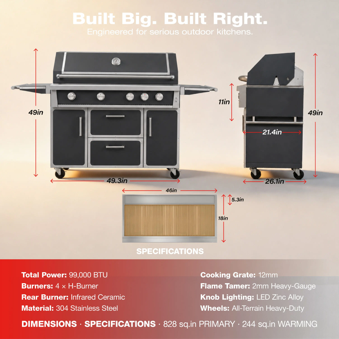 Luxury Outdoor Barbecue Grill US