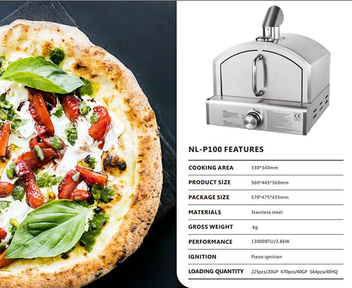 Pizza Oven Gas