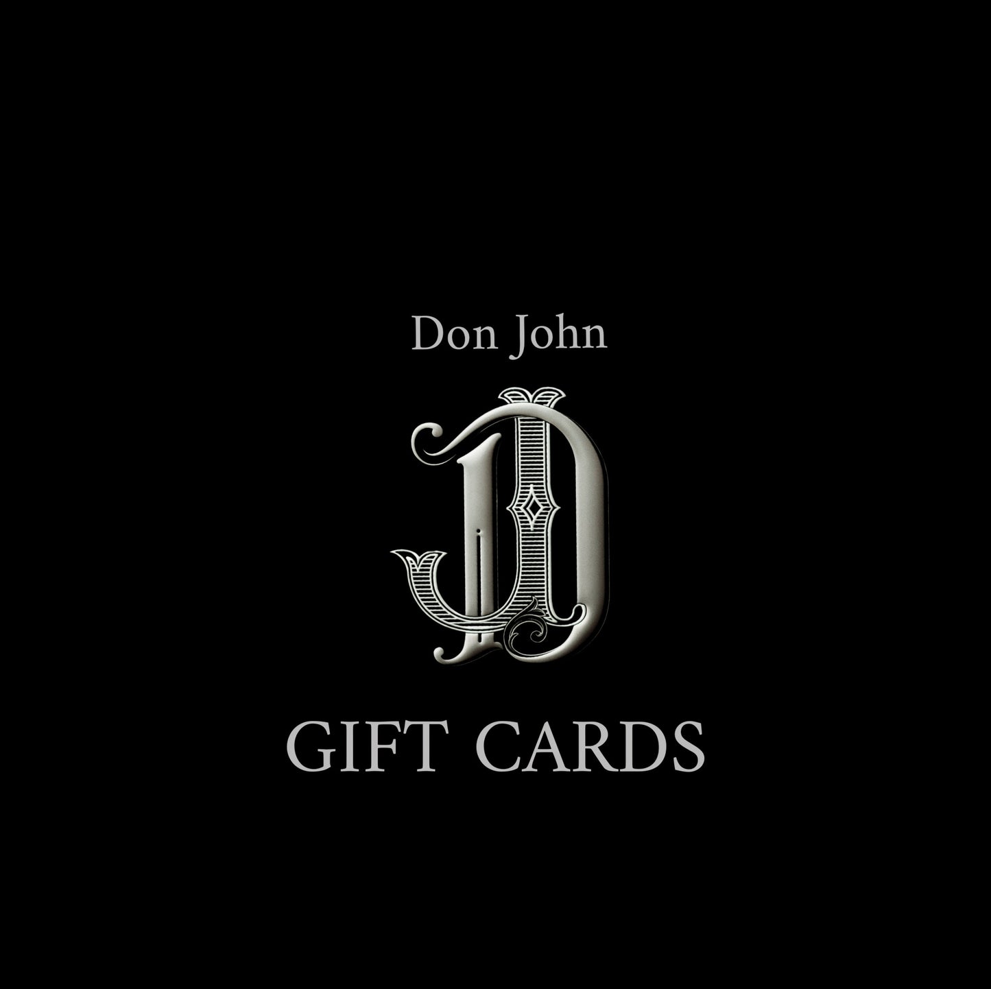 DON JOHN GIFT CARD