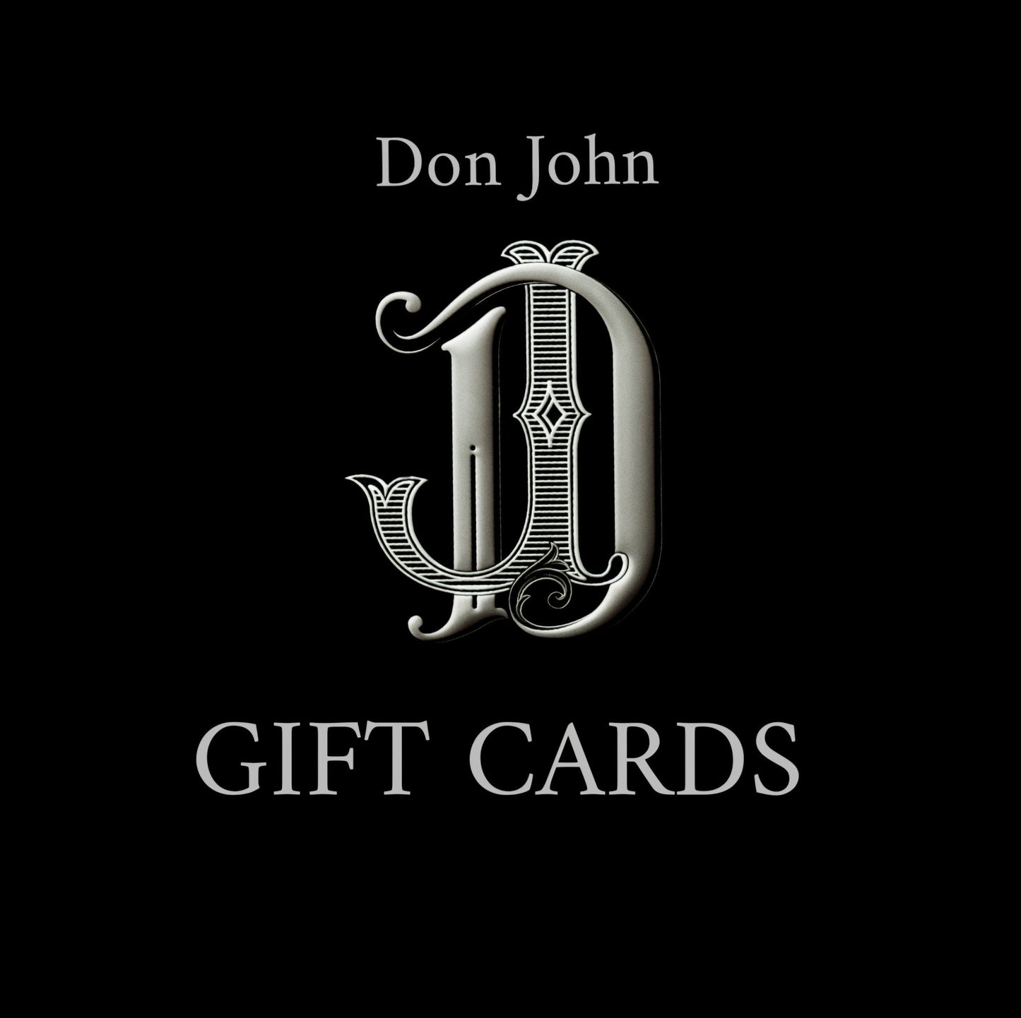 DON JOHN GIFT CARD
