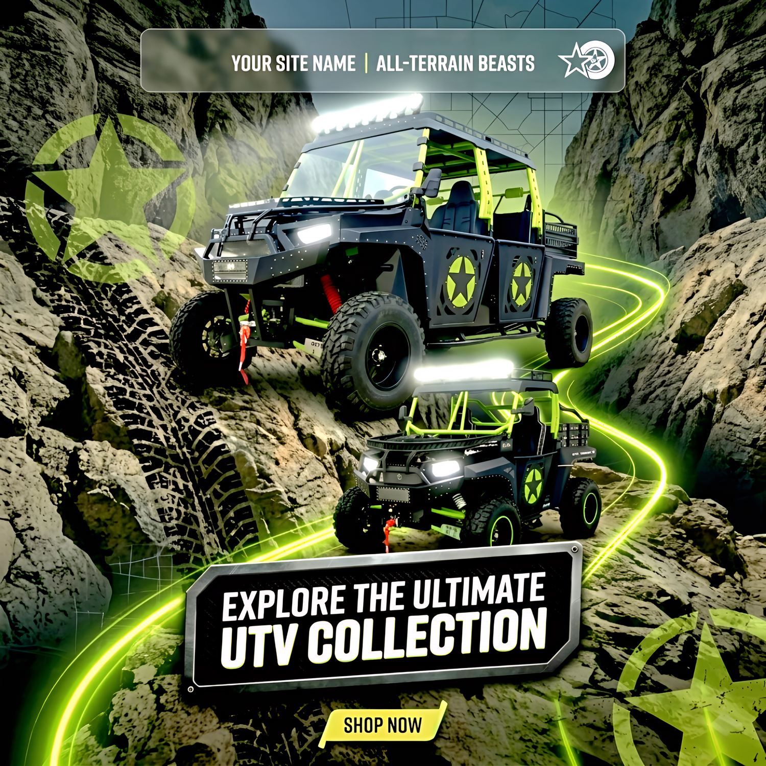 1,000cc UTVs