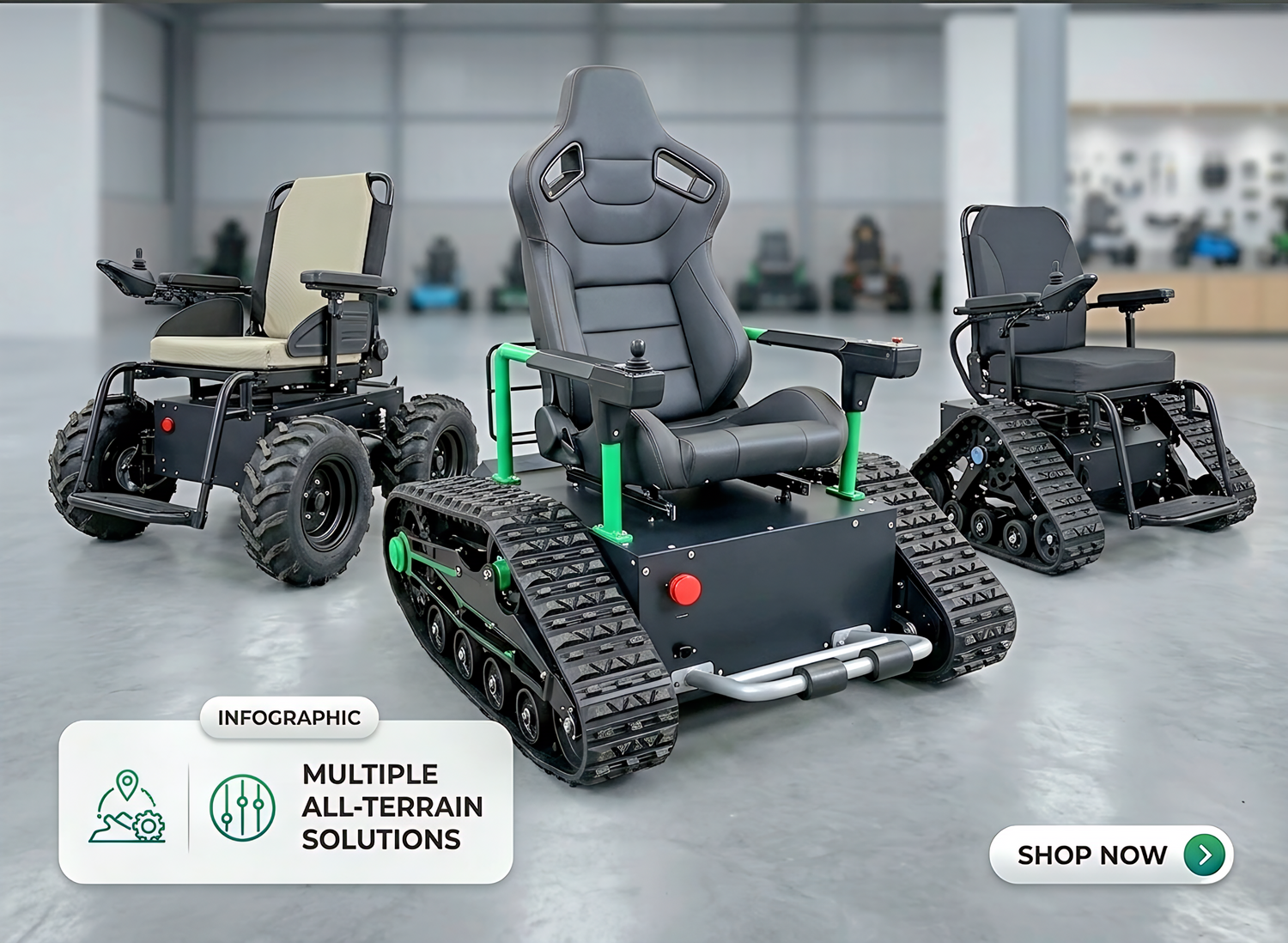 Wheelchairs & Allterain Wheelchairs