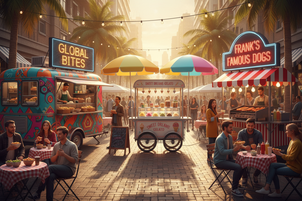 Food Trailers Ice Cream Carts & Micro Businesses