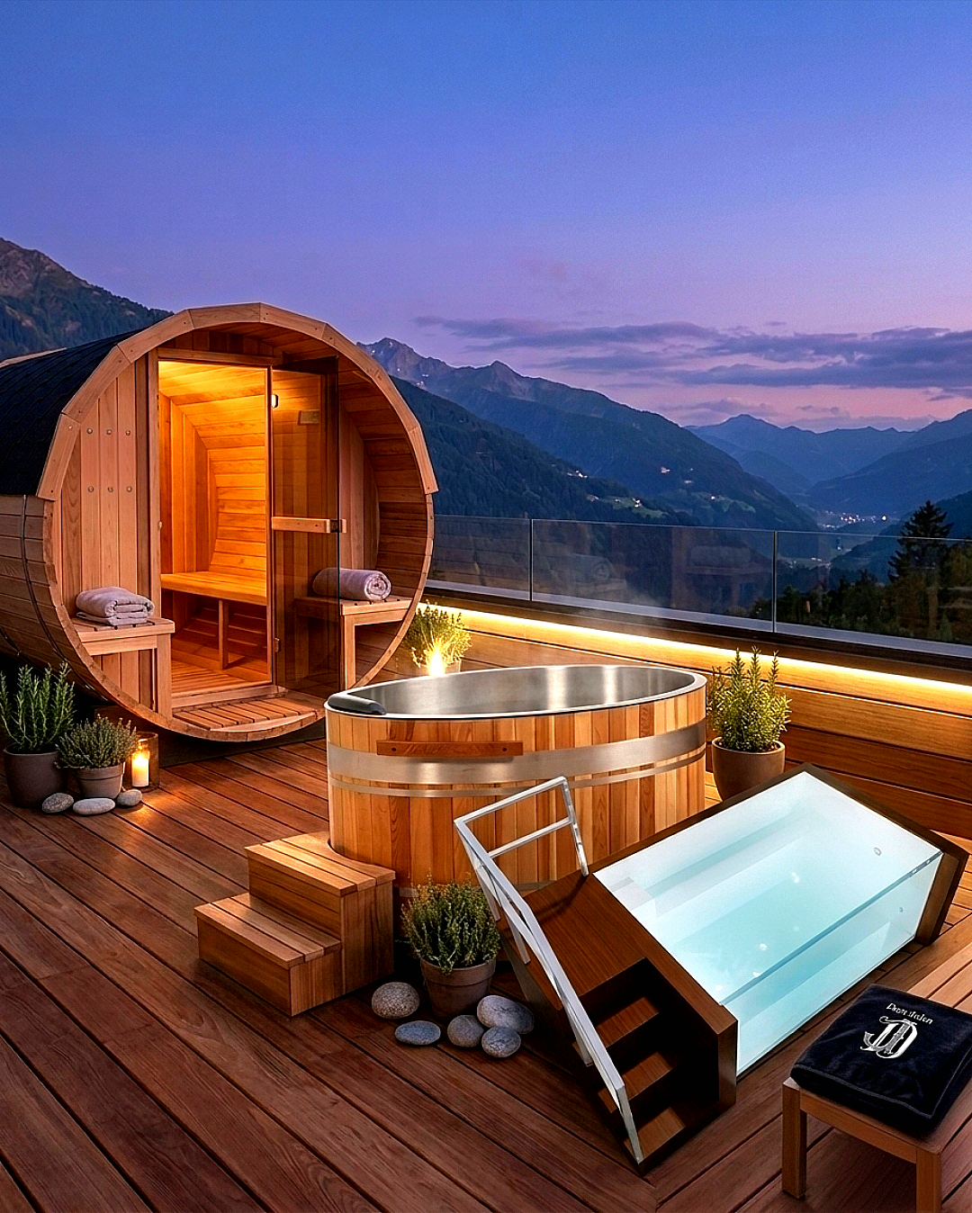 Saunas & Plunge Pools