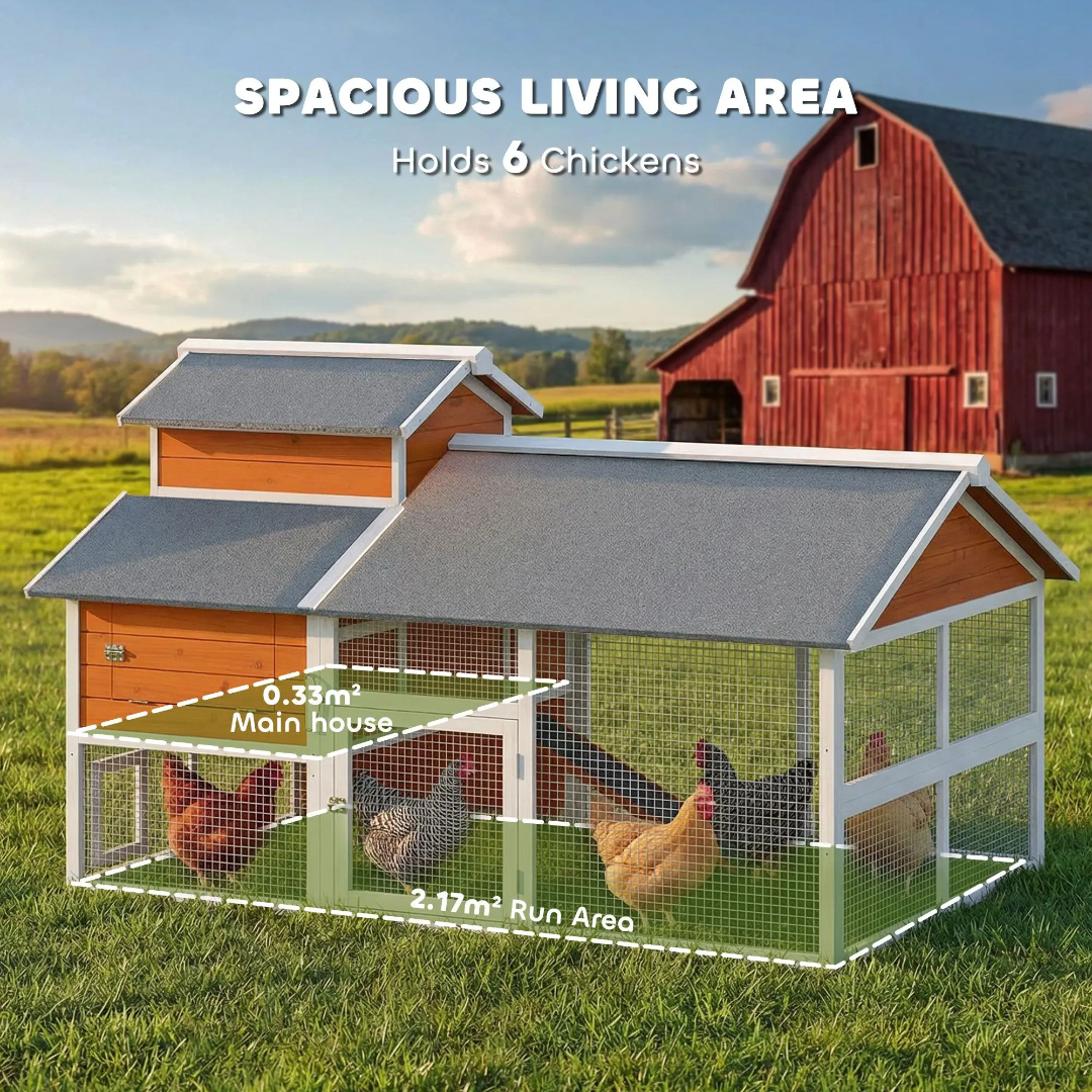 47.2 Inch Chicken Coup Medium Size
