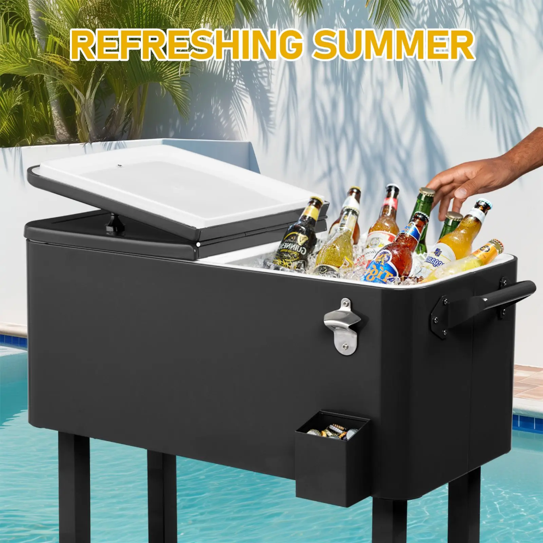 Outdoor Bottle & Cooler With Wheels US