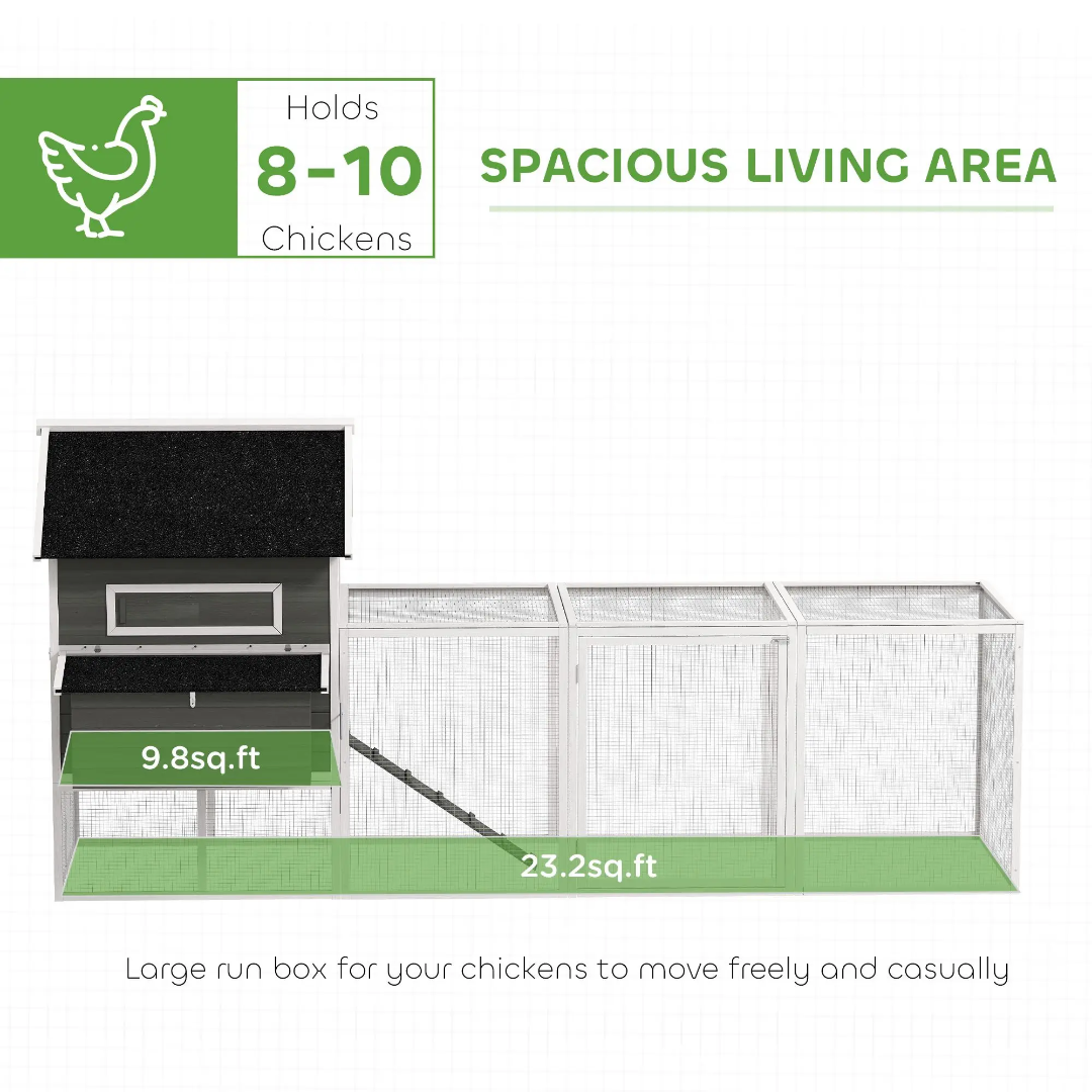 59 Inch Chicken Coup US