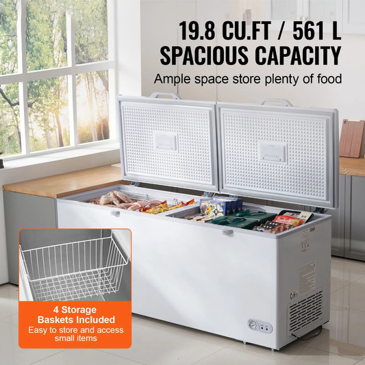 "19.8 Cu.ft Large Commercial Freezer US
