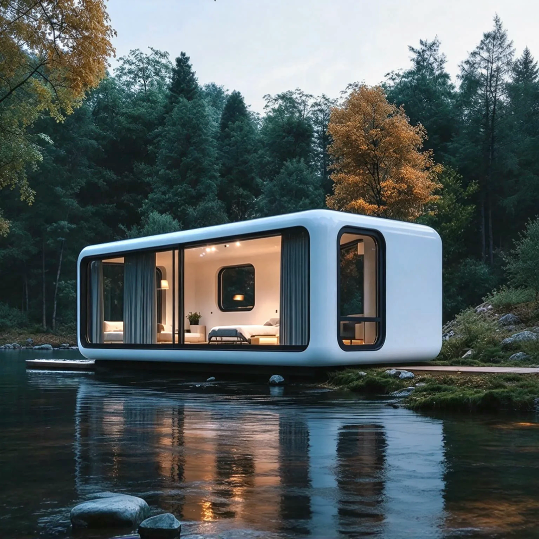 Apple Tiny Homes Modular & Stackable Side By Side