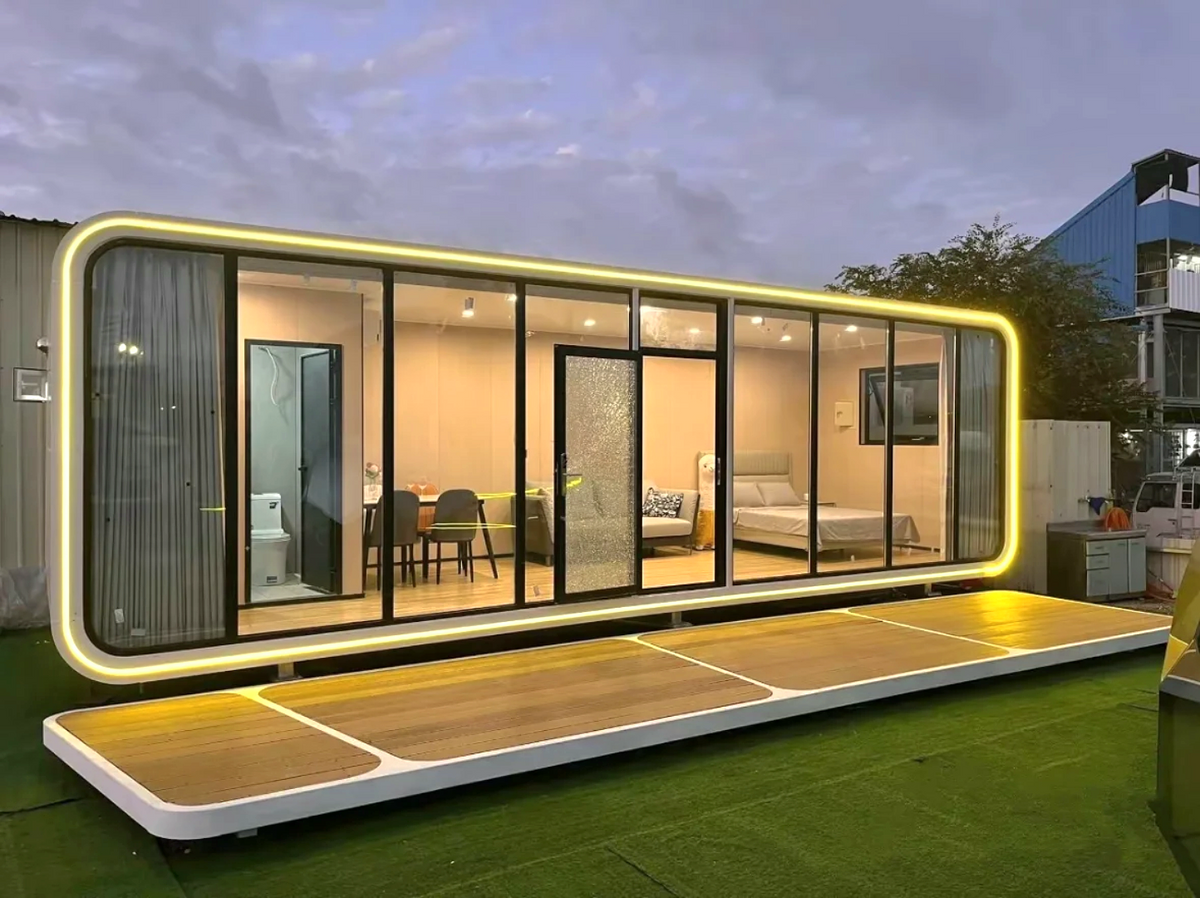 Apple Tiny Homes Modular & Stackable Side By Side