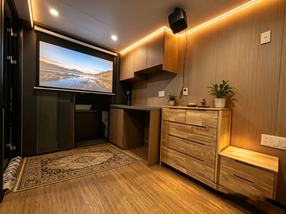 Apple Tiny Homes Modular & Stackable Side By Side