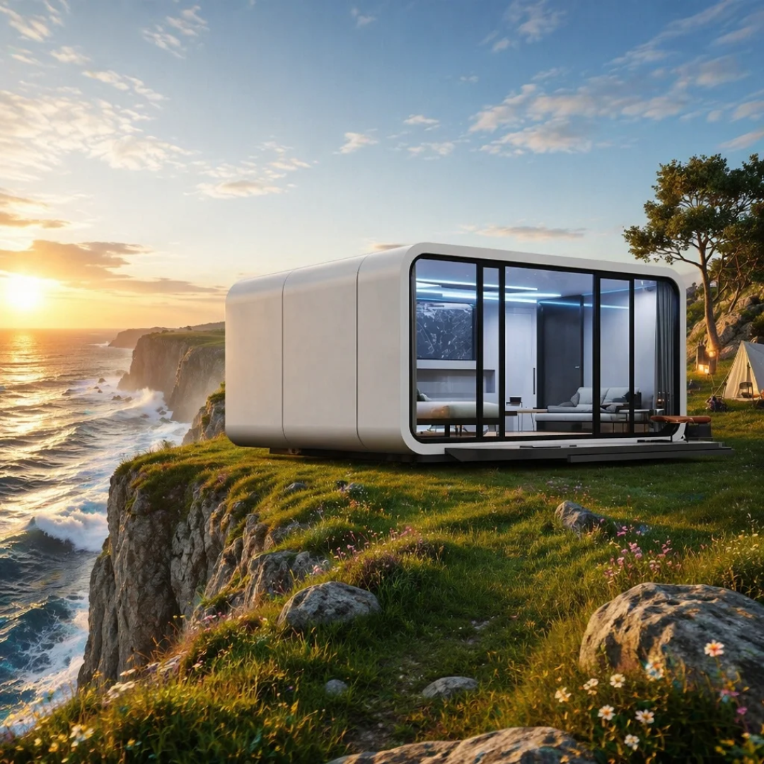 Apple Tiny Homes Modular & Stackable Side By Side
