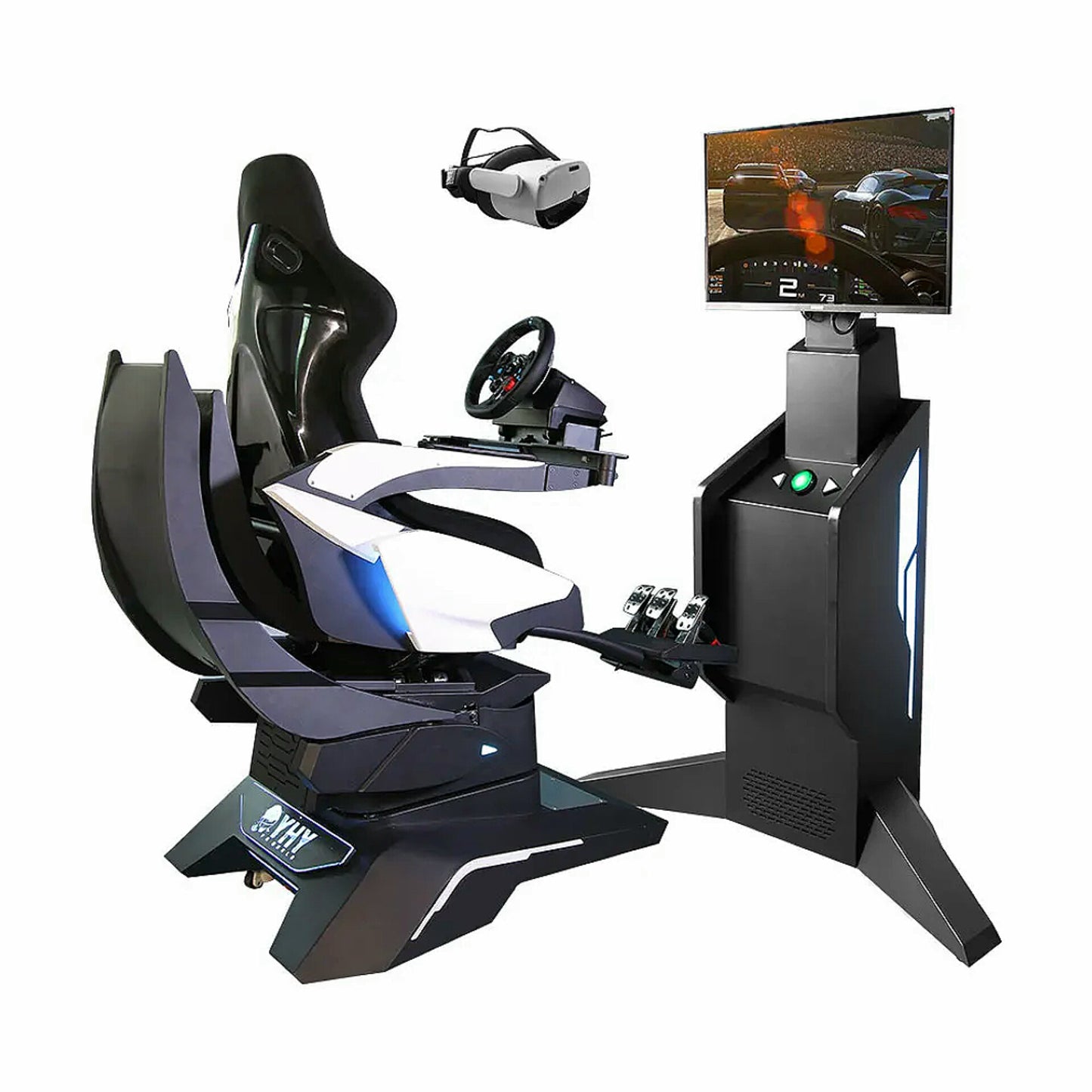 Virtual Reality Racing & Roller-Coaster Simulator