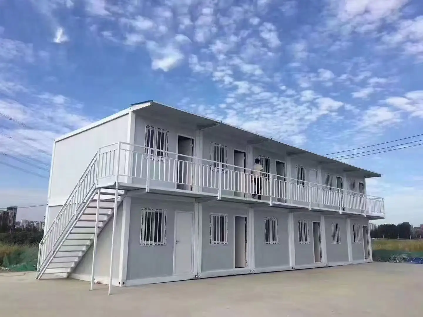 Stackable Tiny Home Apartments & Hotels