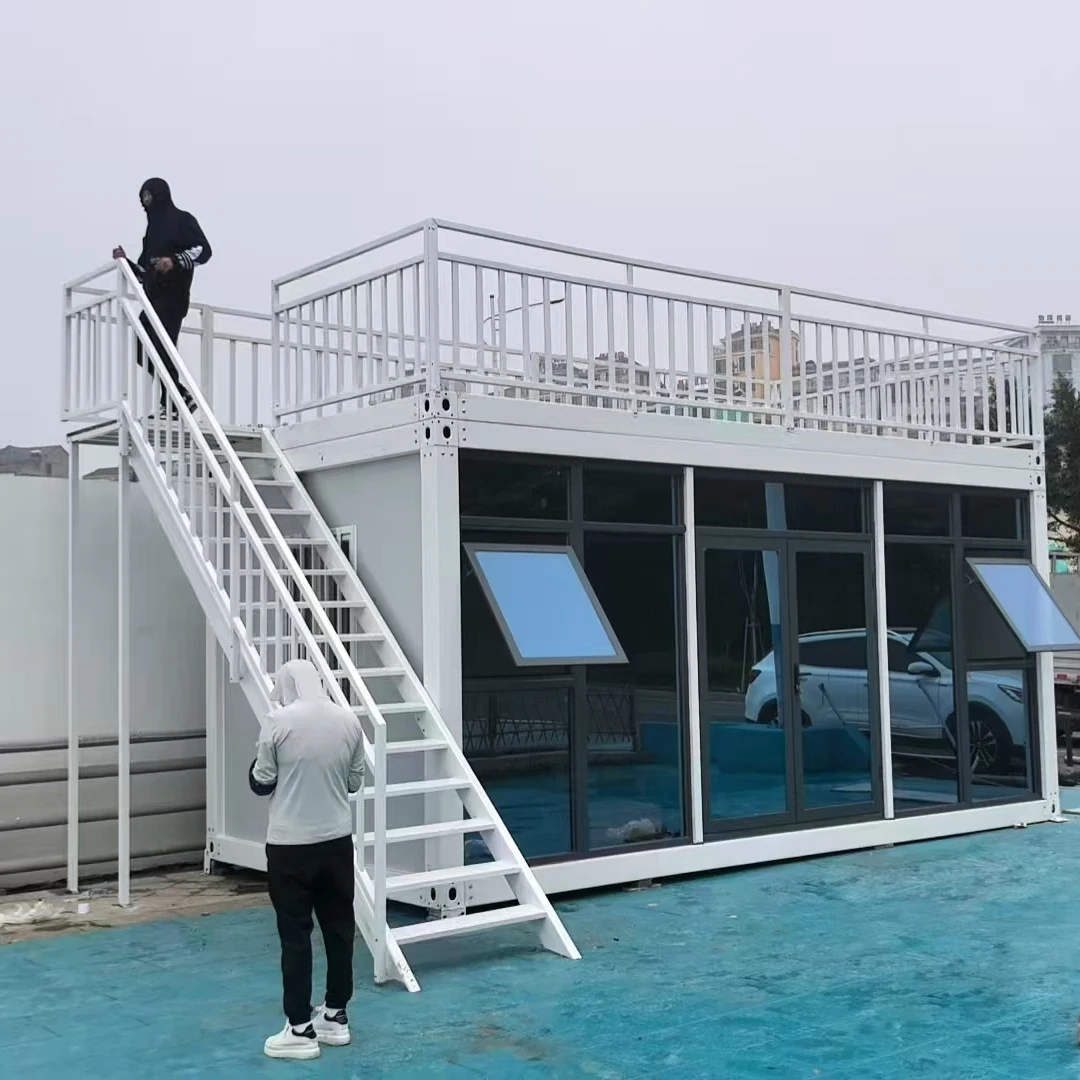 Stackable Tiny Home Apartments & Hotels