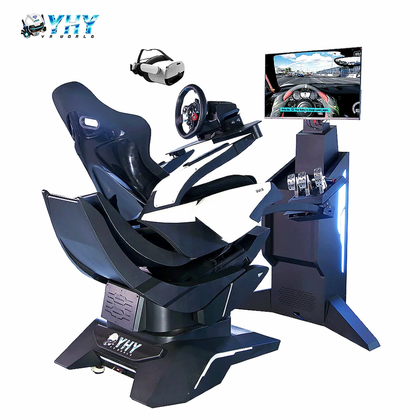 Virtual Reality Racing & Roller-Coaster Simulator