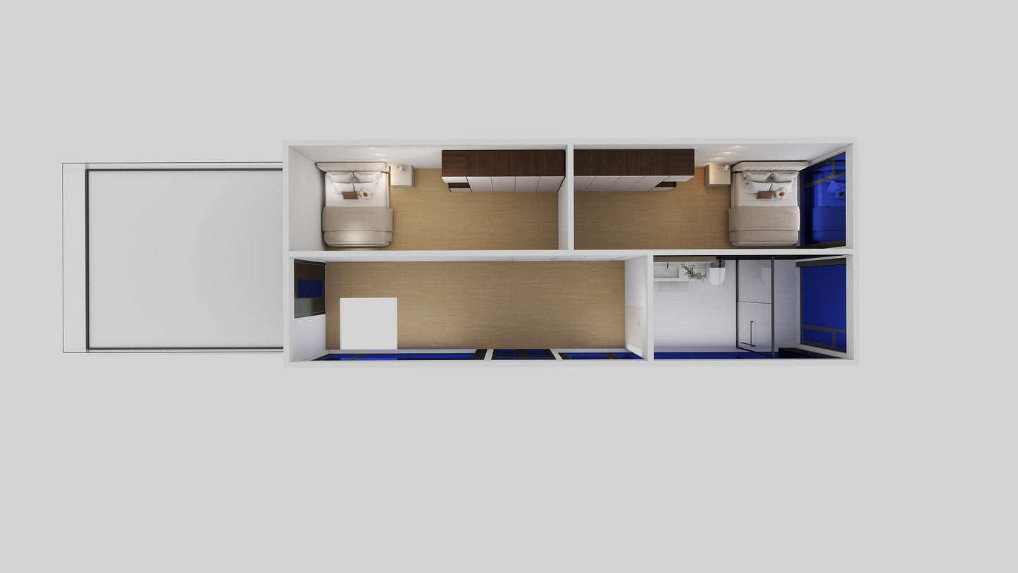 40-ft Tiny Home / Container Home