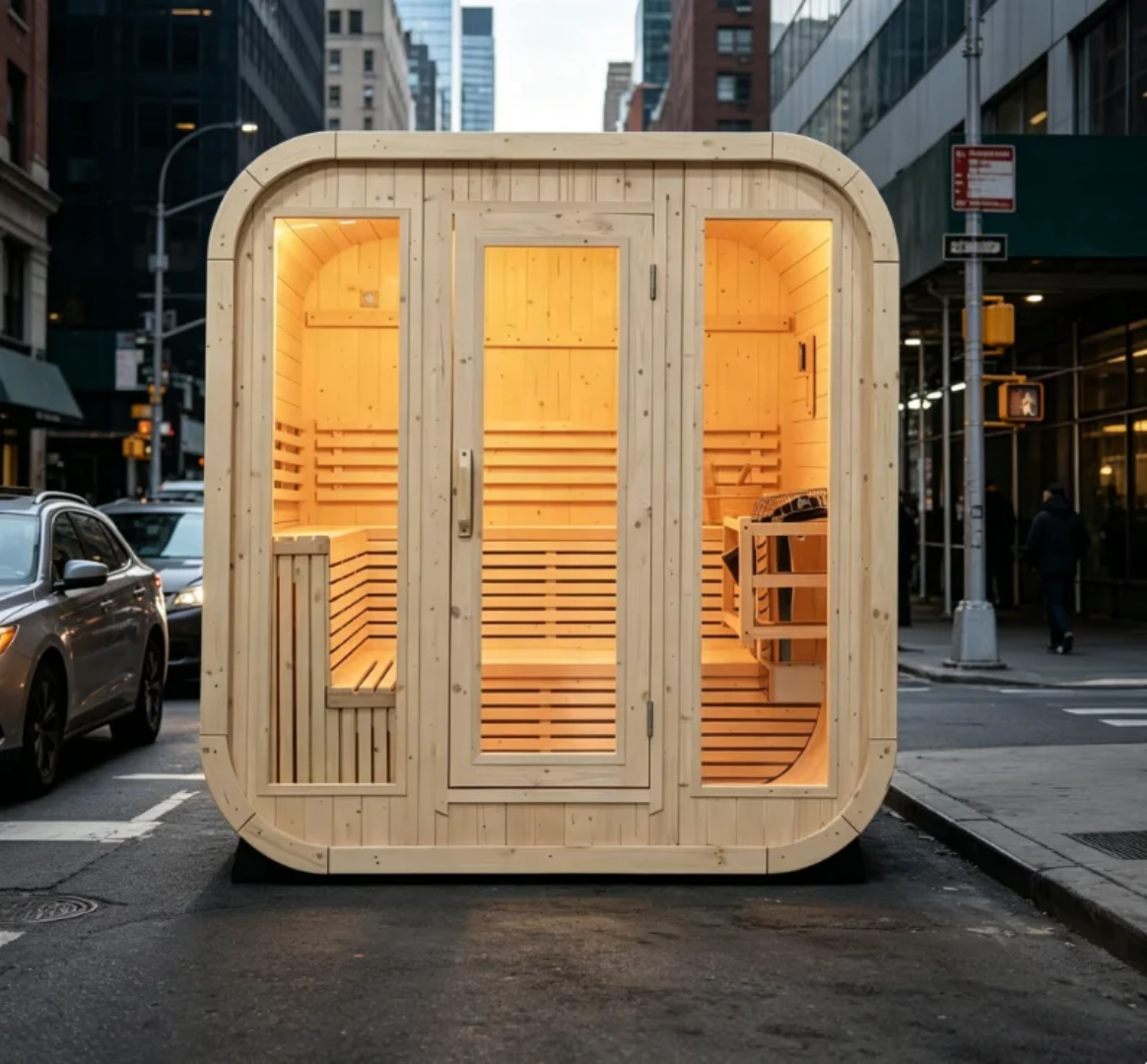 Saunas Handmade White Pine