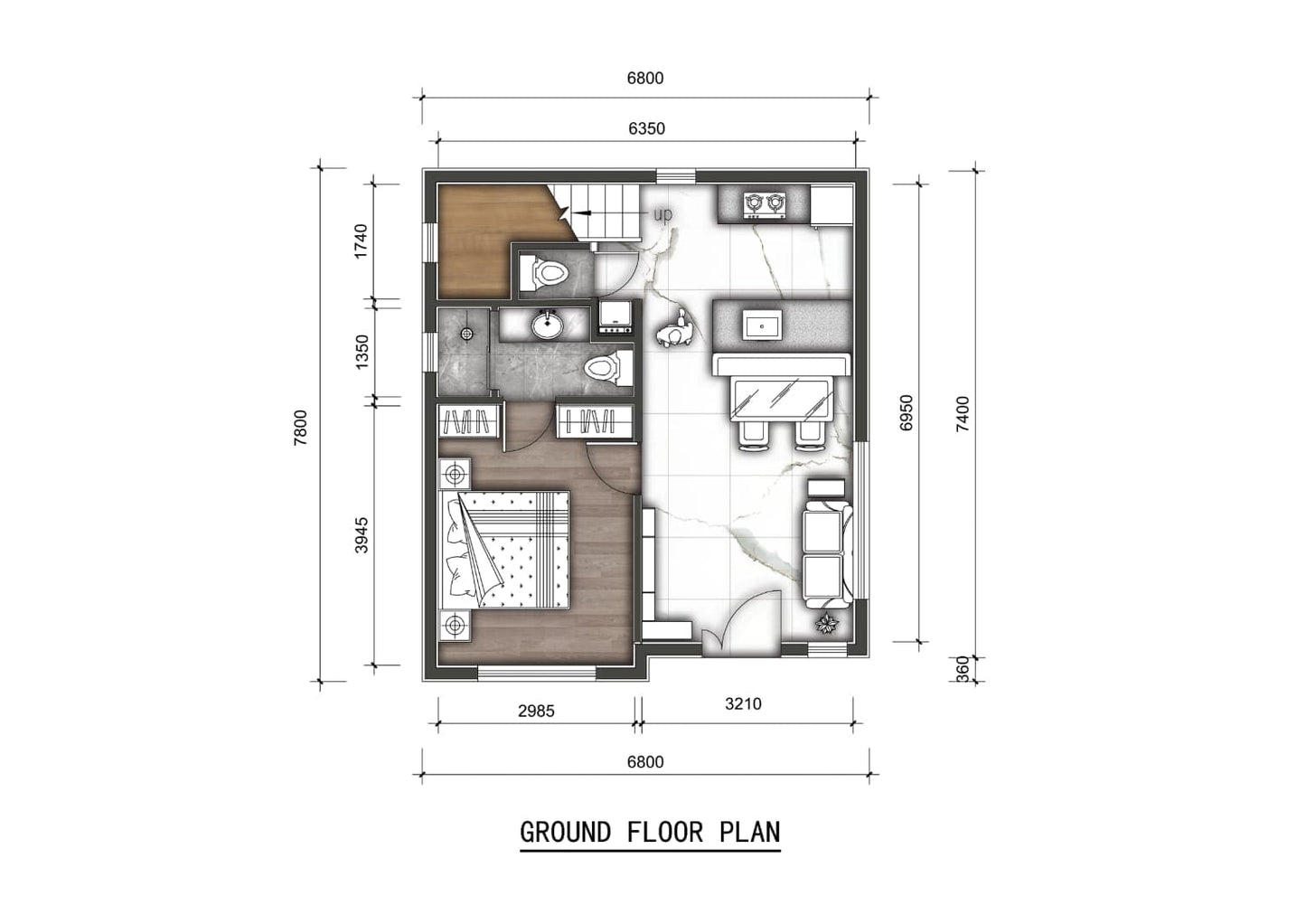 Home kit 3 Bedroom 2 Bath