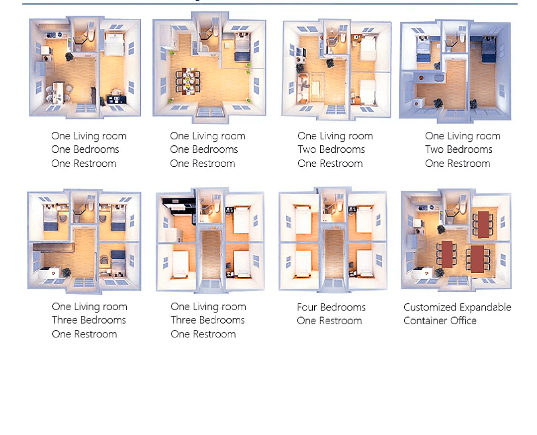 Tiny Homes Expandable & Fully Equipped