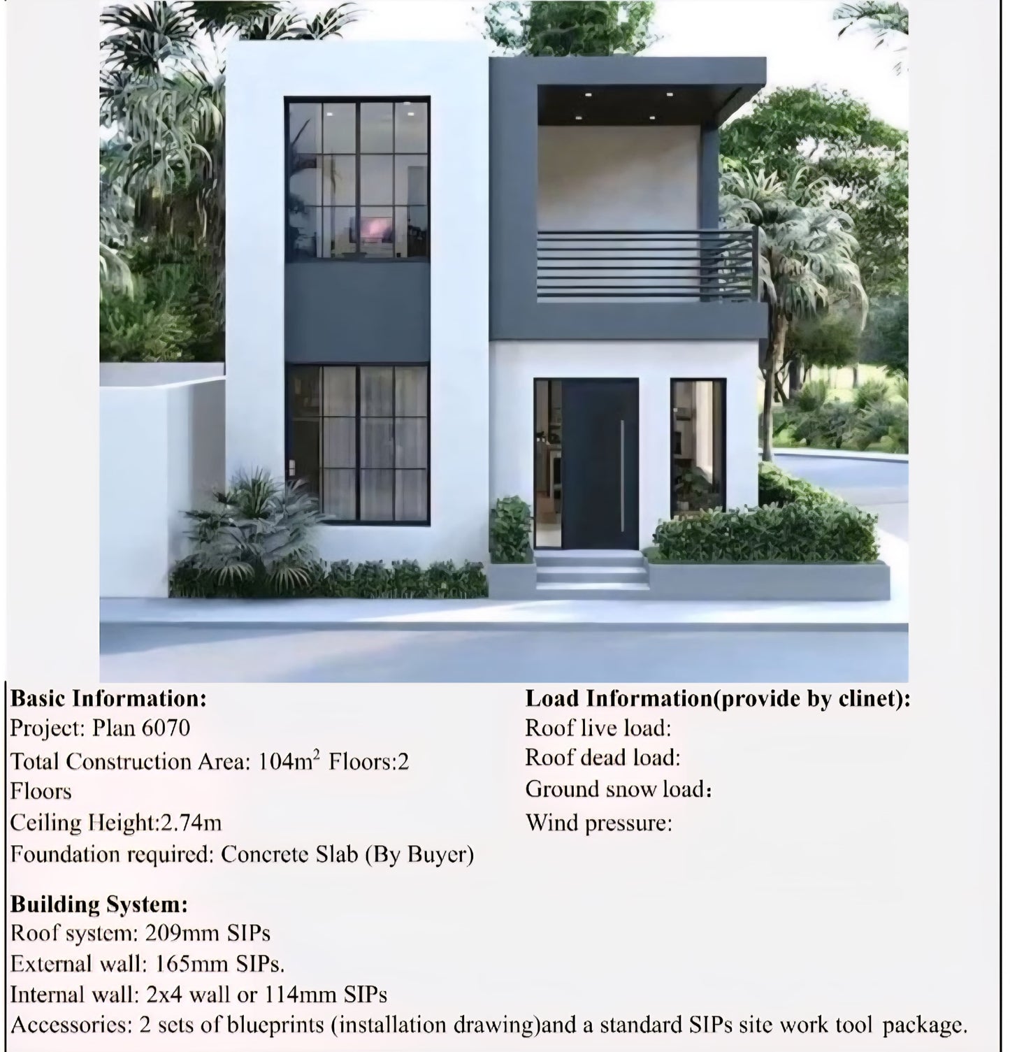 Home kit 3 Bedroom 2 Bath