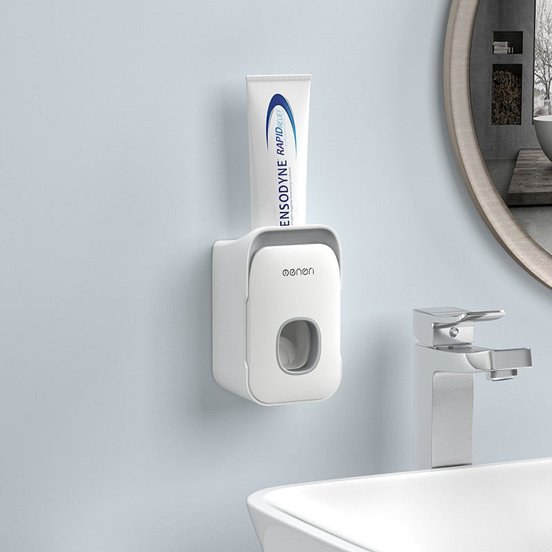 BAISPO Wall Mounted Automatic Toothpaste Dispenser Holder