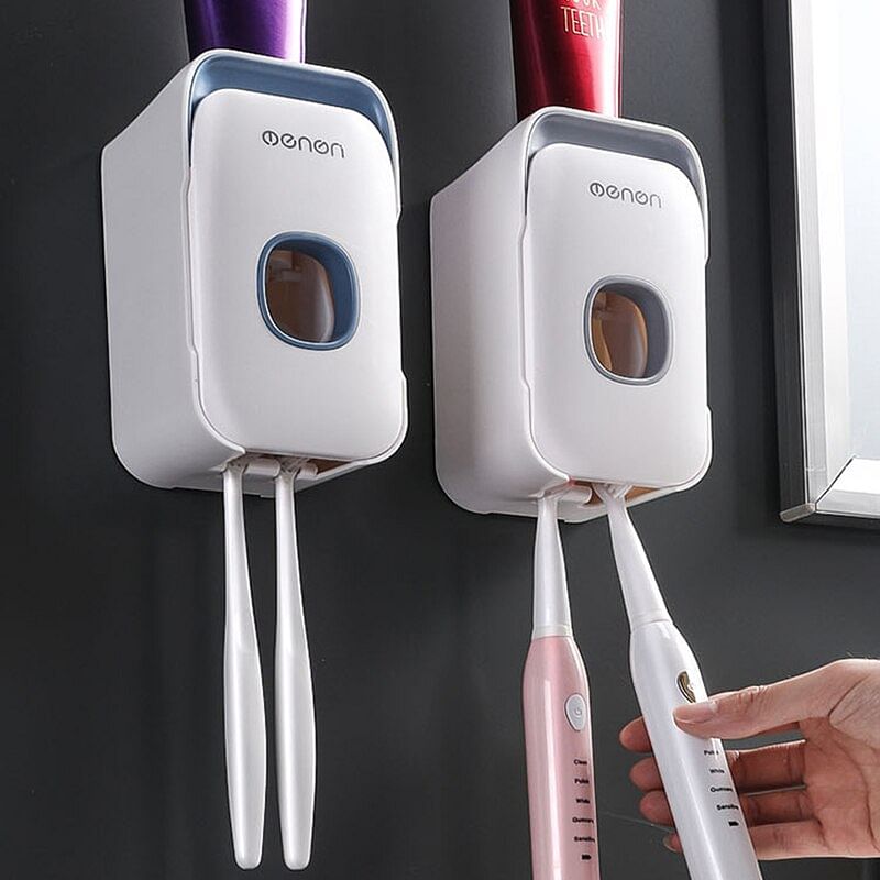 BAISPO Wall Mounted Automatic Toothpaste Dispenser Holder